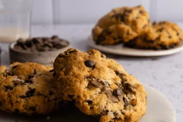 Original American Chocolate Chip Cookies (außen knusprig, innen weich!) American Chocolate Chip Cookies