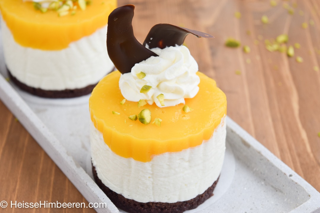 Die cremigsten Mango Mini Törtchen im Dessertring