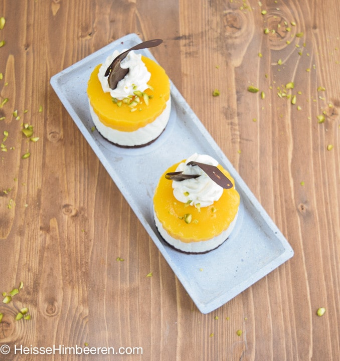 Die cremigsten Mango Mini Törtchen im Dessertring