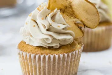 Apfel Zimt Cupcakes mit Mascarpone-Creme Leckere Apfel Zimt Cupcakes