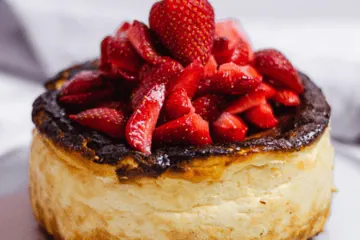 Baskischer San Sebastian Cheesecake Baskischer San Sebastian Cheesecake