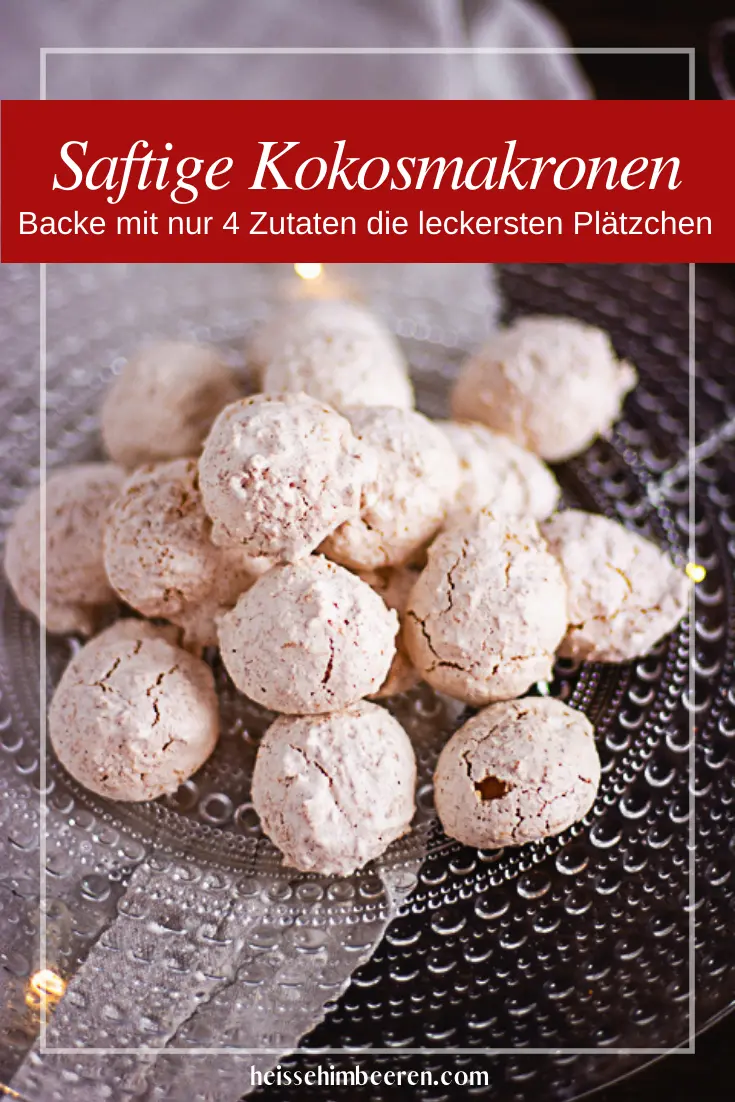 Omas Kokosmakronen ohne Oblaten