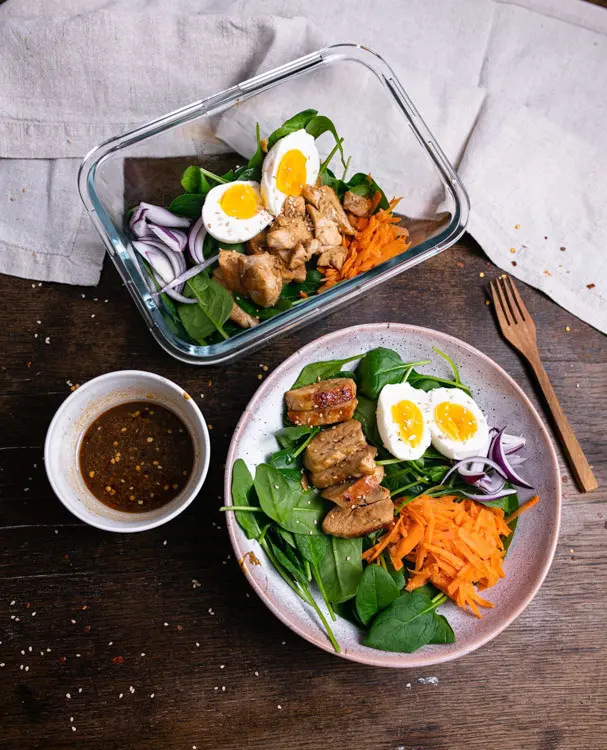 Ein Meal Prep mit 3 Gerichten, besonders preiswert.