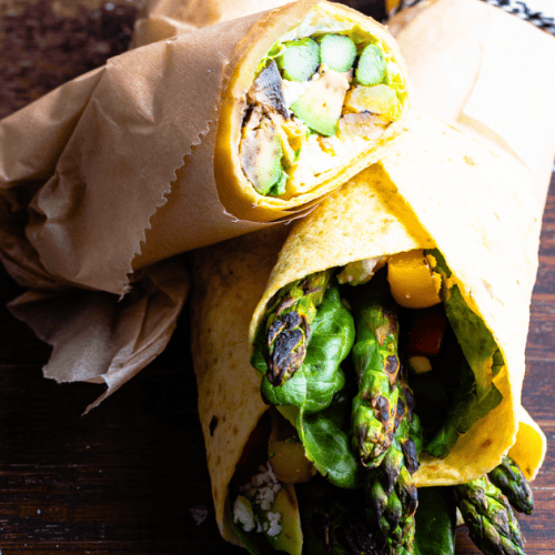Die 3 leckersten Vegetarischen Wraps
