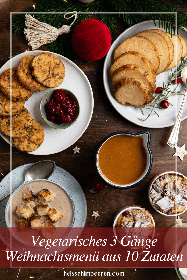 3 Gänge Menü Zu Weihnachten