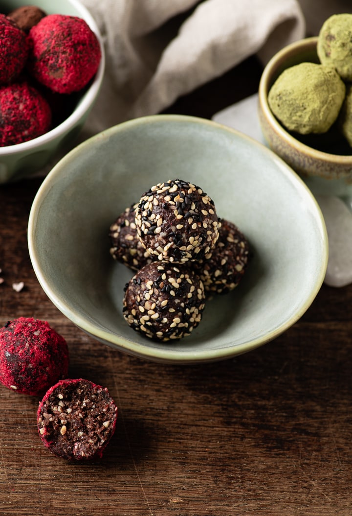 Energy Balls mit Datteln in 5 Minuten Gesunde Energiebomben