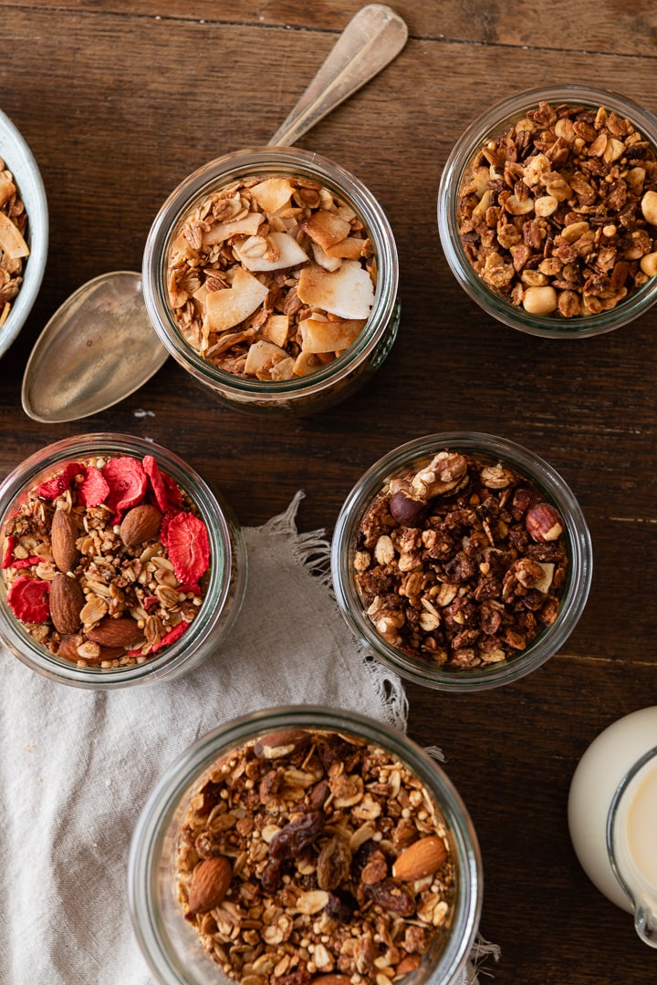 Die 5 leckersten Granola selber machen (Gesundes DIY Müsli)