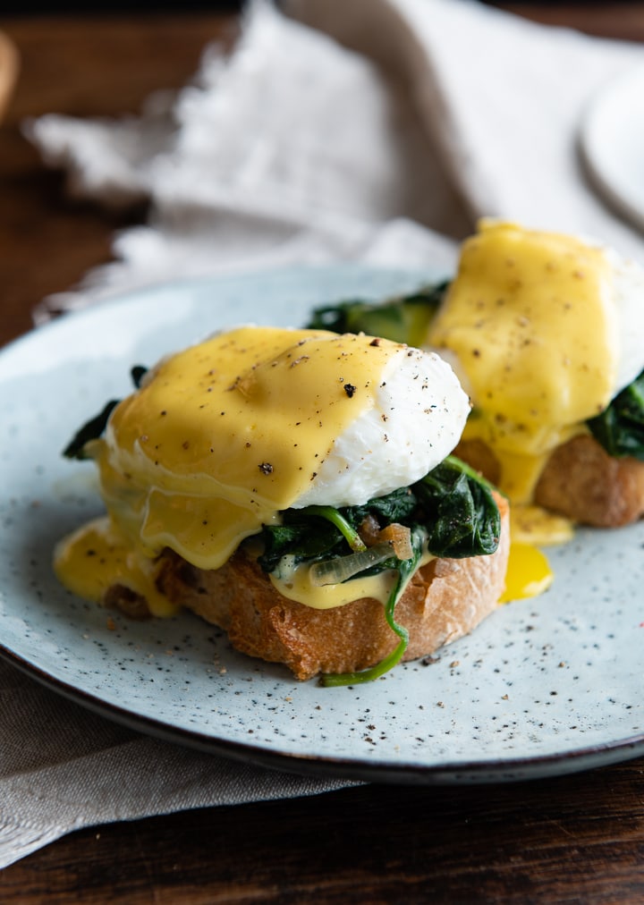 Ein Eggs Florentine Rezept.