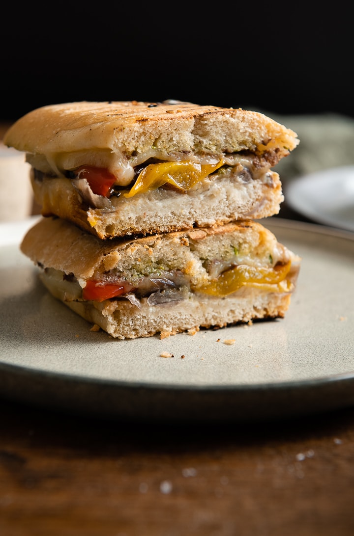 Italienisches Panini Brot selber machen - 5 Zutaten (Ohne Kontaktgrill)