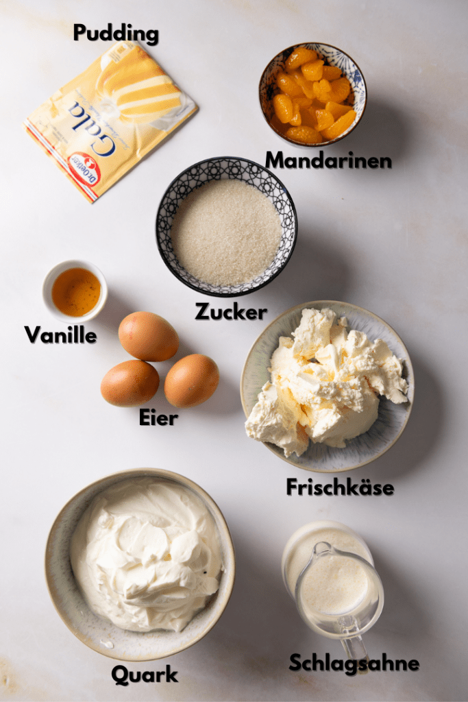 Alle Zutaten für das Rezept.