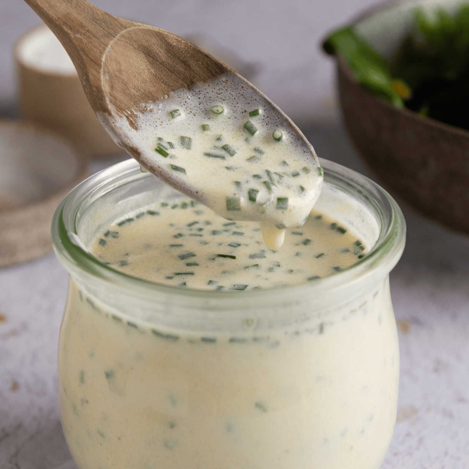 Omas bestes Joghurt-Dressing der Welt