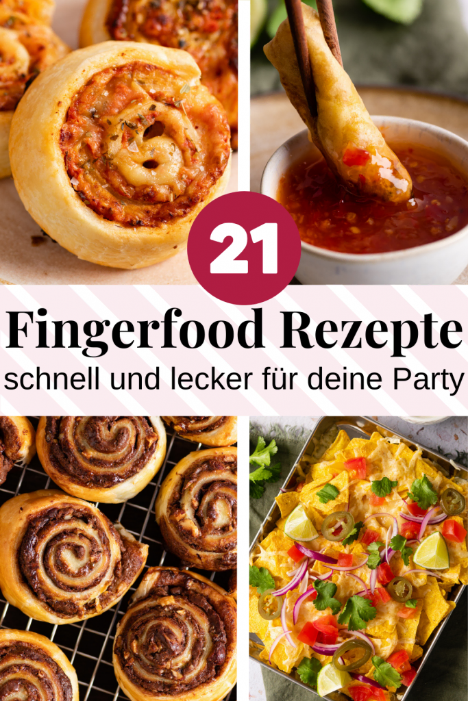 21 schnelle Fingerfood Ideen für jede Party.