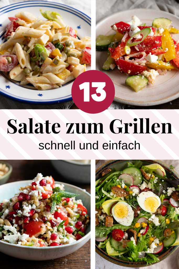 13 schnelle Salate zum Grillen.