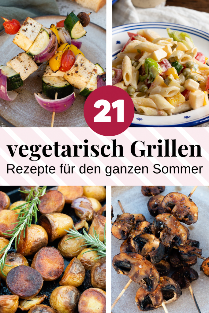 21 Vegetarisch Grillen Rezepte für den Sommer.