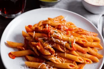 Penne all’Arrabbiata (original italienisch) Penne al Arrabiata Original Italienisch
