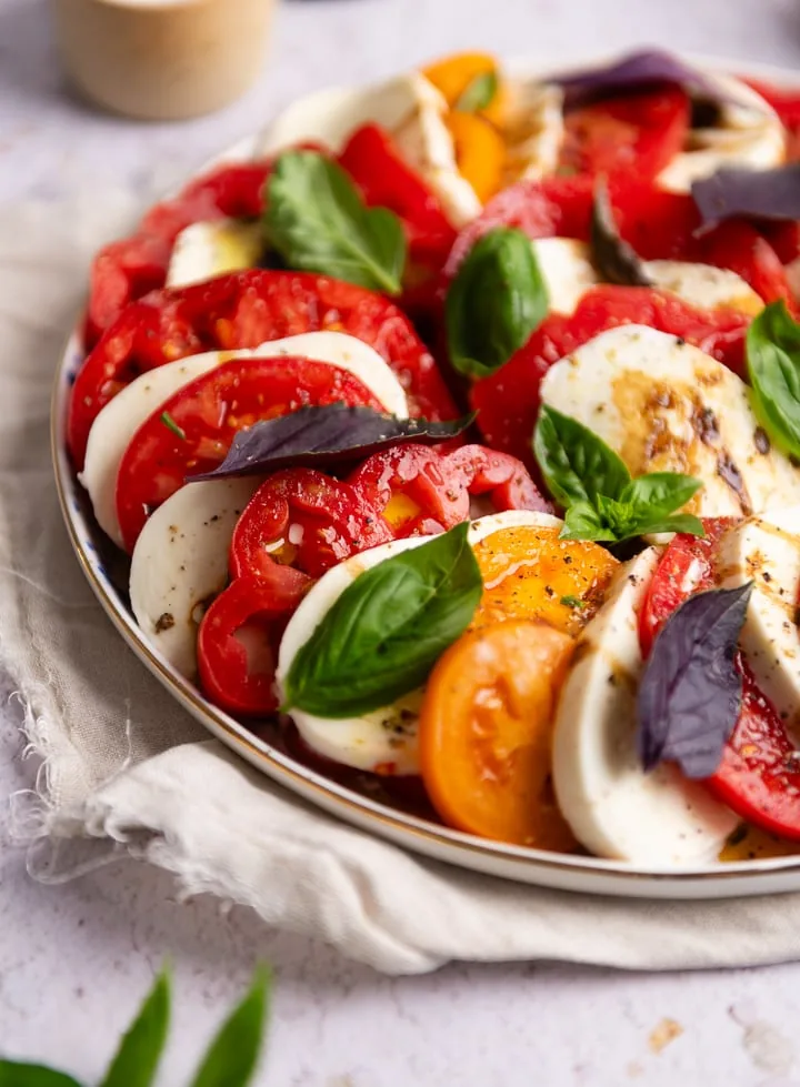Das Salat Rezept schlecht hin: Tomate Mozzarella!