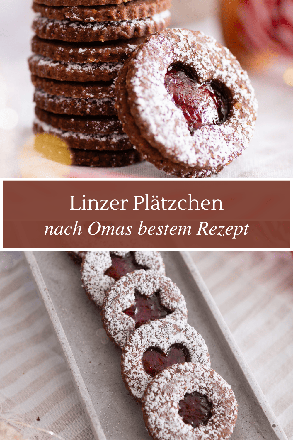 Omas Linzer Plätzchen Rezept