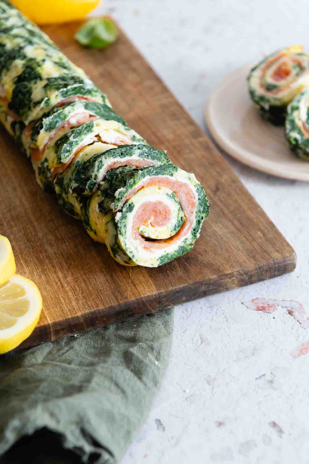 Lachs Spinat Rolle - schnell &amp; soo lecker