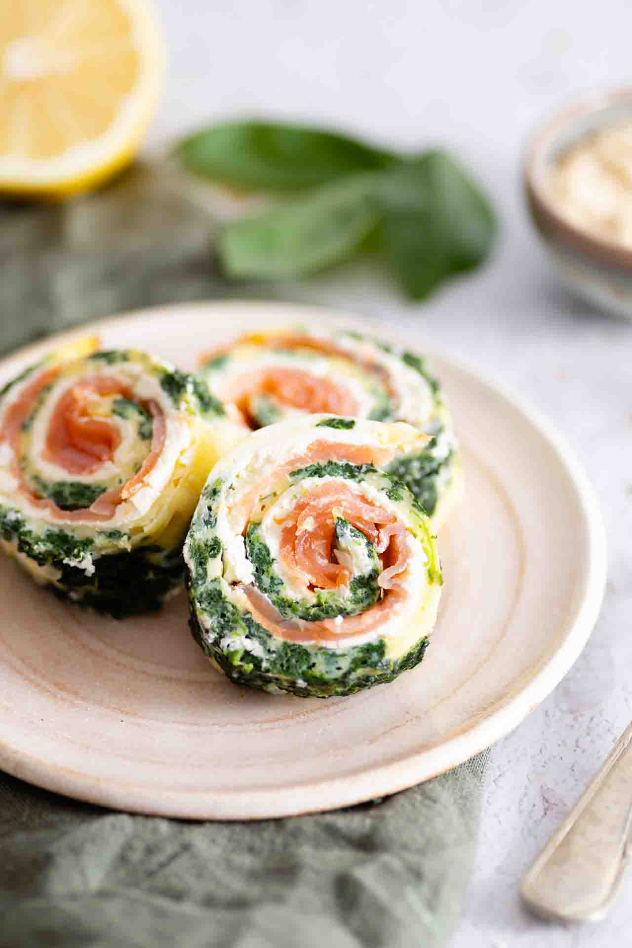 Lachs Spinat Rolle - schnell &amp; soo lecker