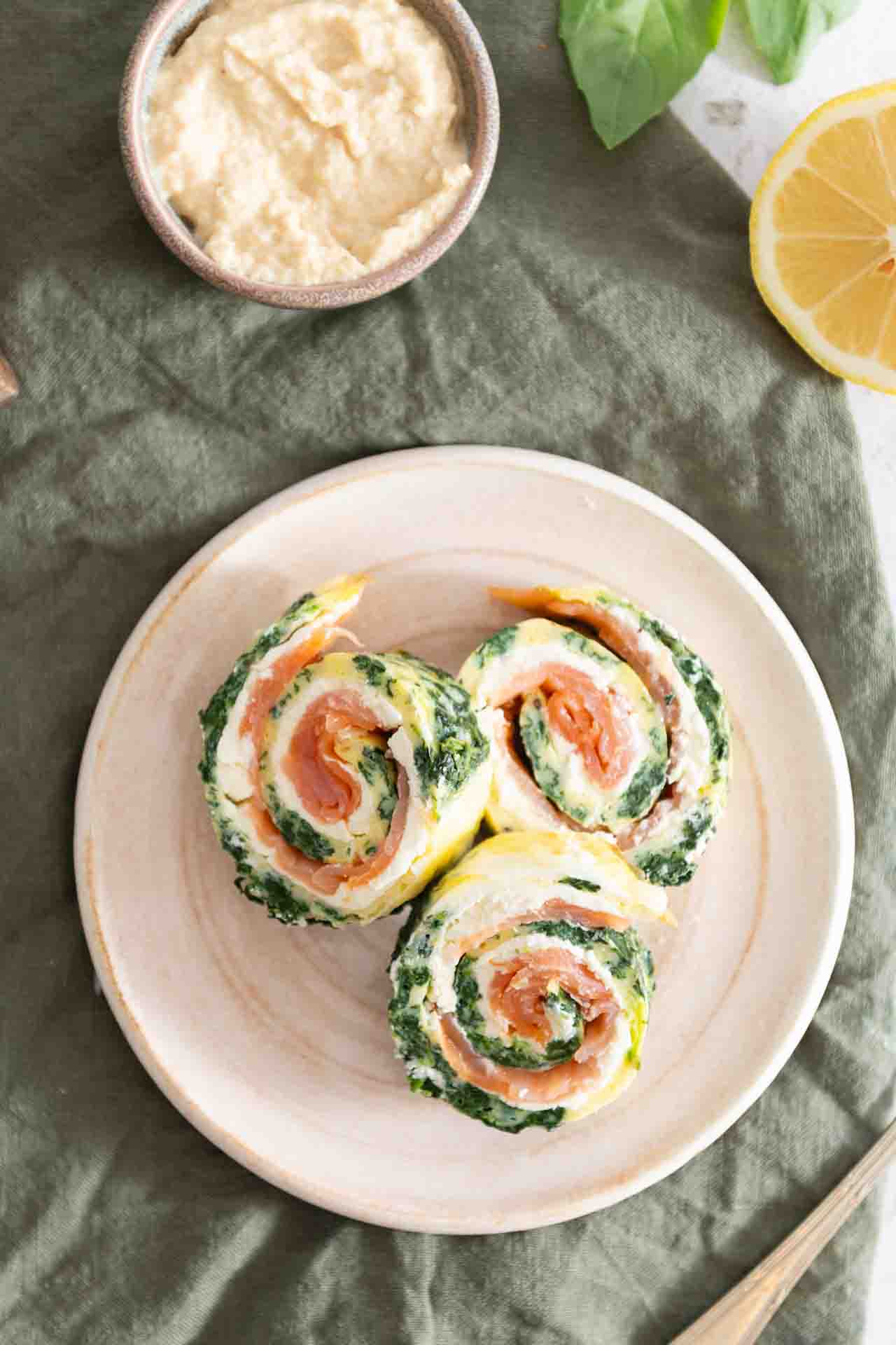 rezept für lachs spinat rolle