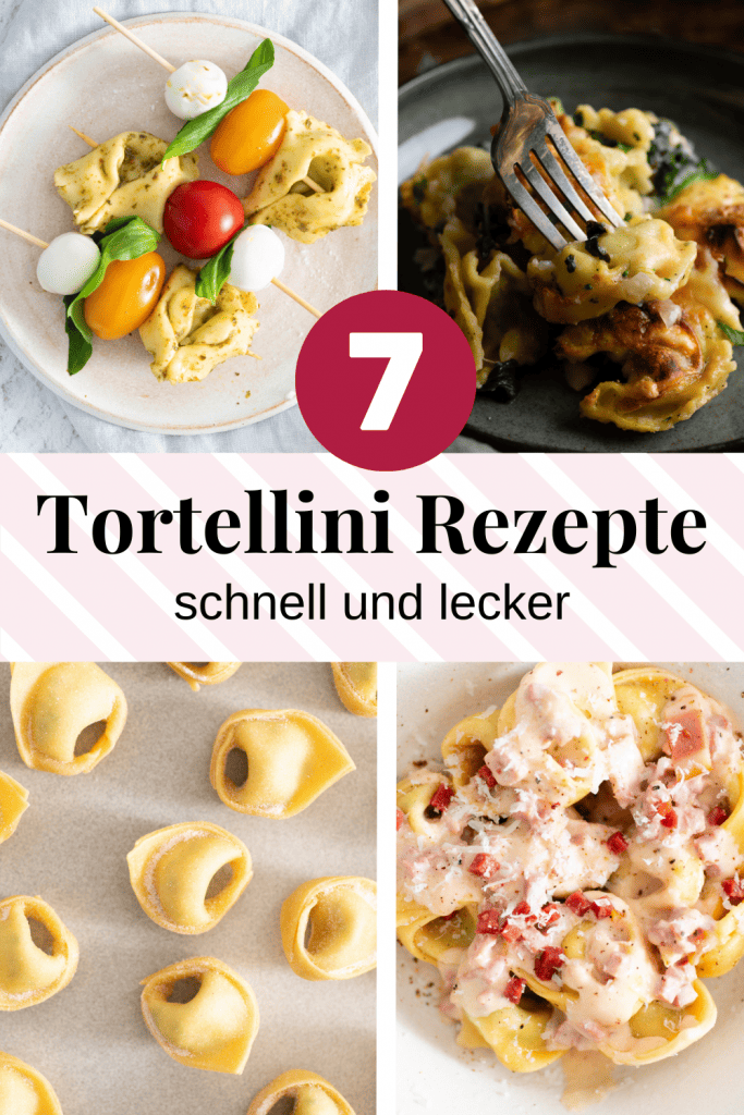 Tortellini Rezepte - die 7 besten Gerichte sind schnell und lecker.