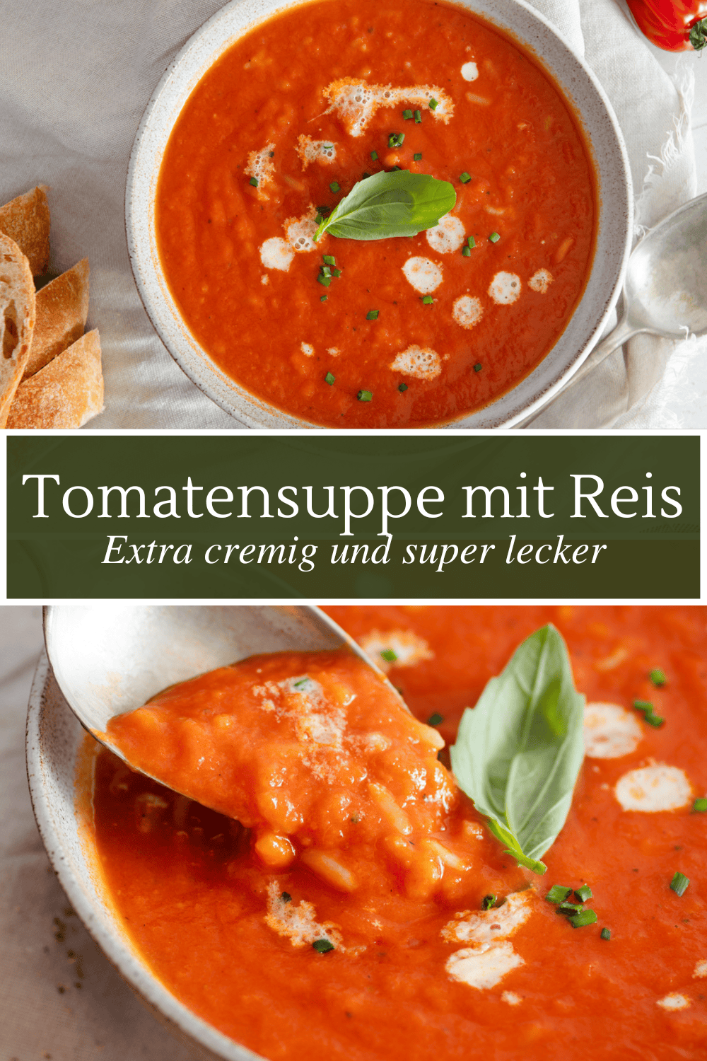 Tomatensuppe mit Reis - einfach &amp; so lecker