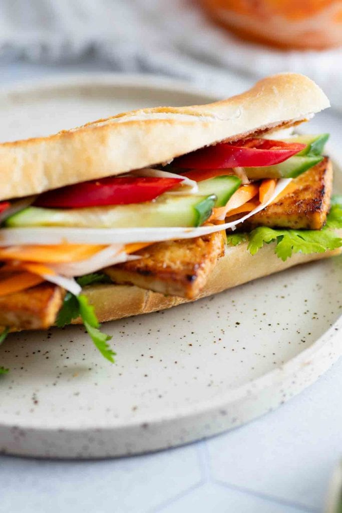 Banh Mi Sandwich mit Tofu