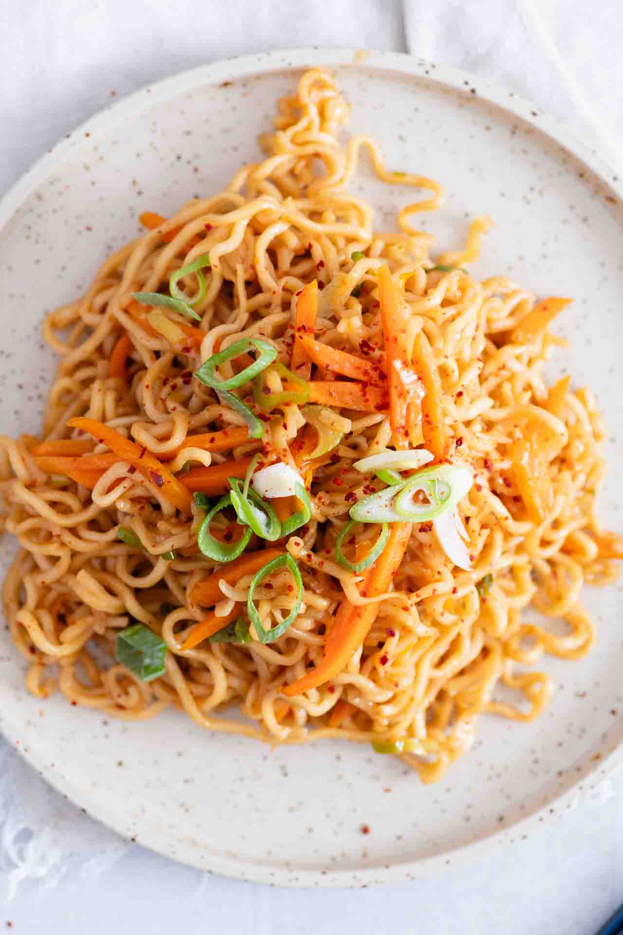 Mie Nudeln Rezept mit Sojasauce