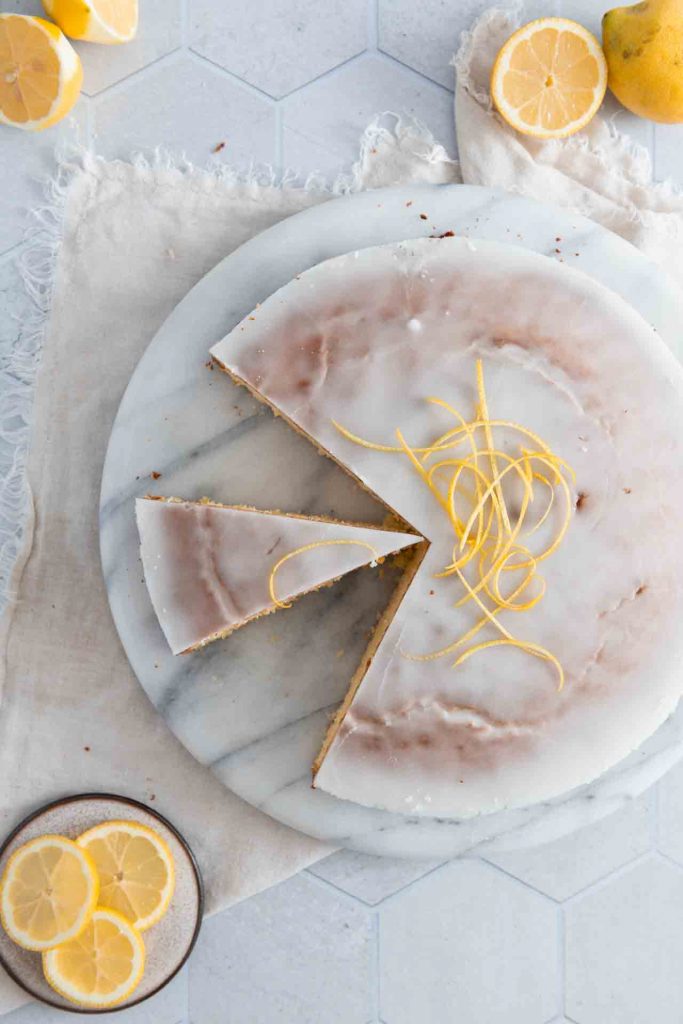 Ein sizilianischer Zitronenkuchen nach Originalrezept, wie in Italien.
