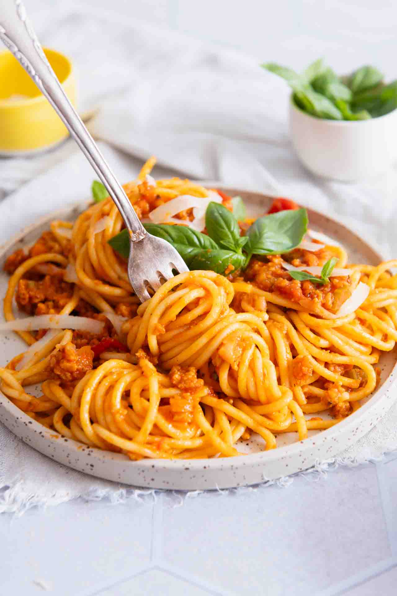 Vegetarische Sosse Zu Spaghetti