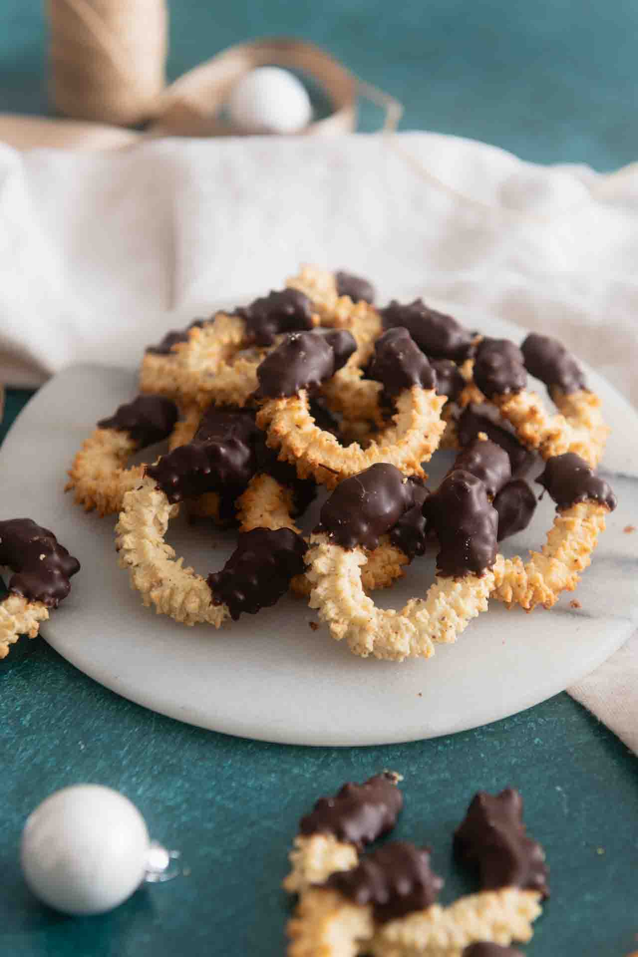 Nuss Spritzgebäck aus dem Fleischwolf