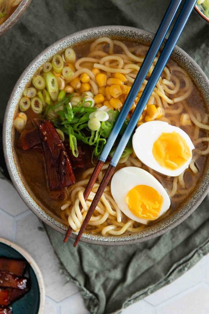 Vegetarisches Shio Ramen Rezept