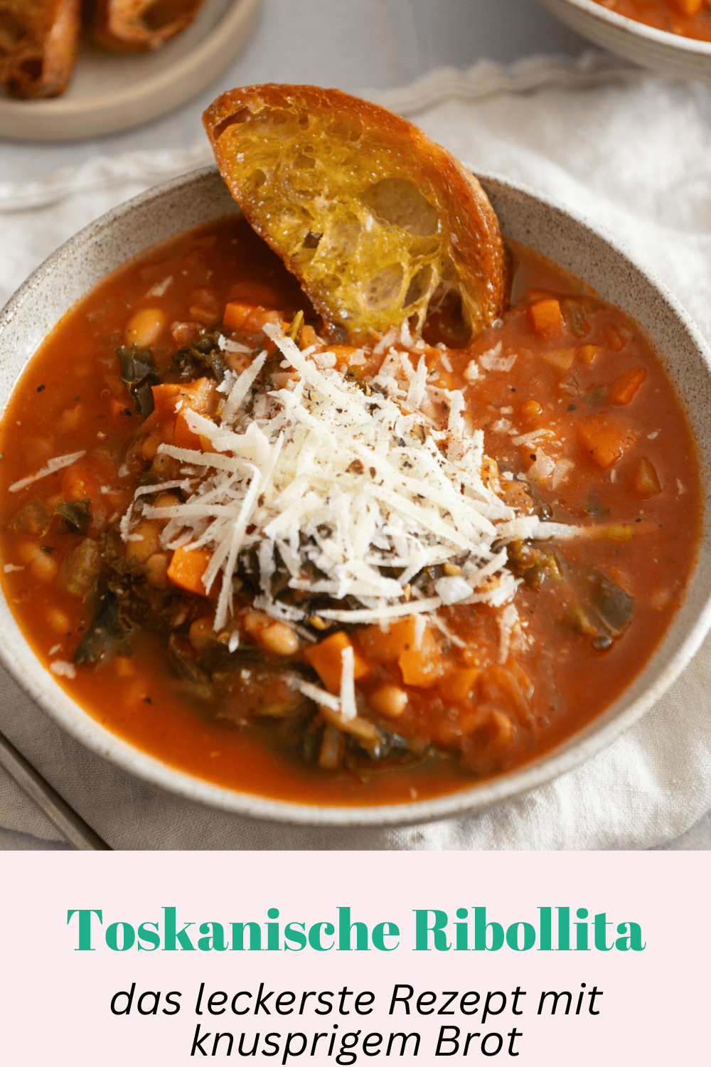 Ribollita - Rezept für die toskanische Bohnensuppe