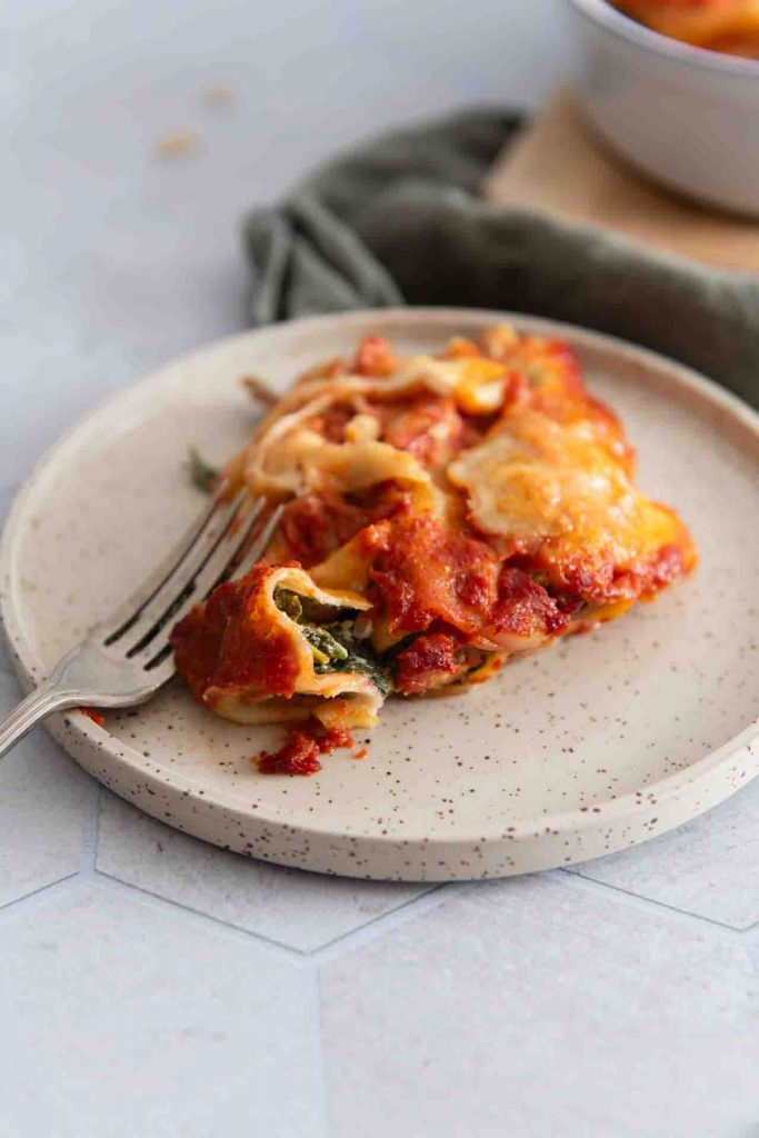 Cannelloni Auflauf vegetarisch