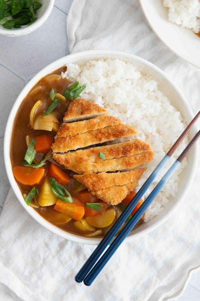Japanisches Curry vegetarisch