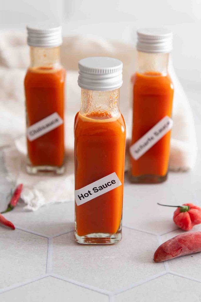 Chili sauce selber machen und haltbar machen