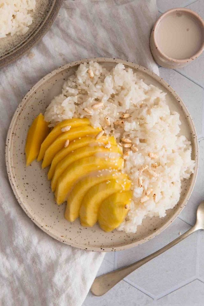 Mango Sticky Rice aus Thailand nach original Rezept.