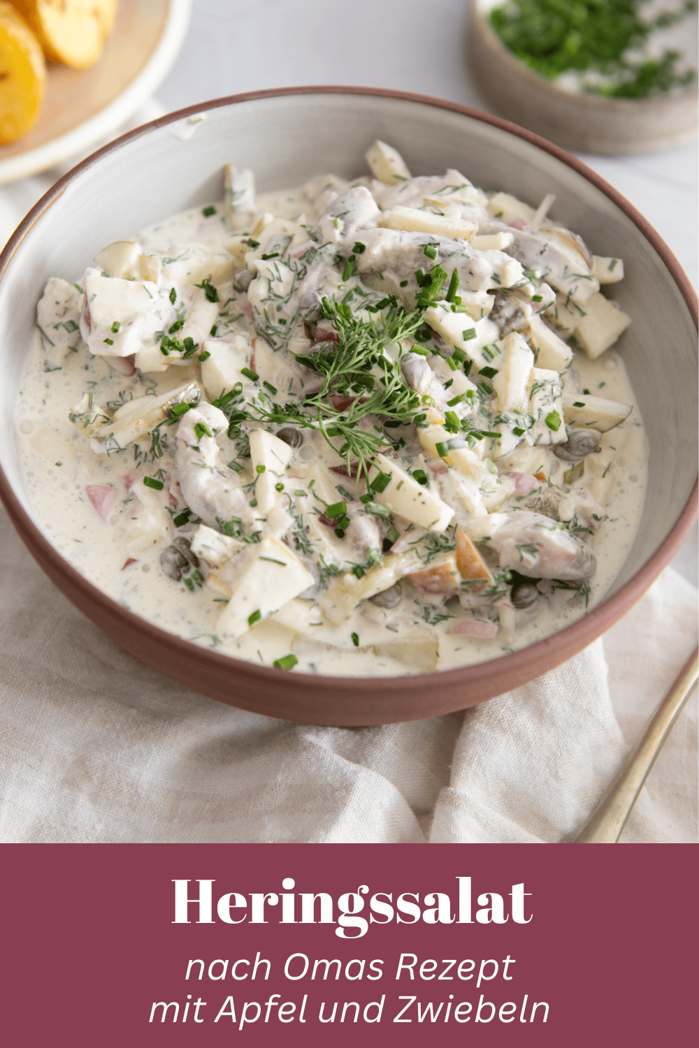 Heringssalat Hausfrauenart nach Omas Rezept