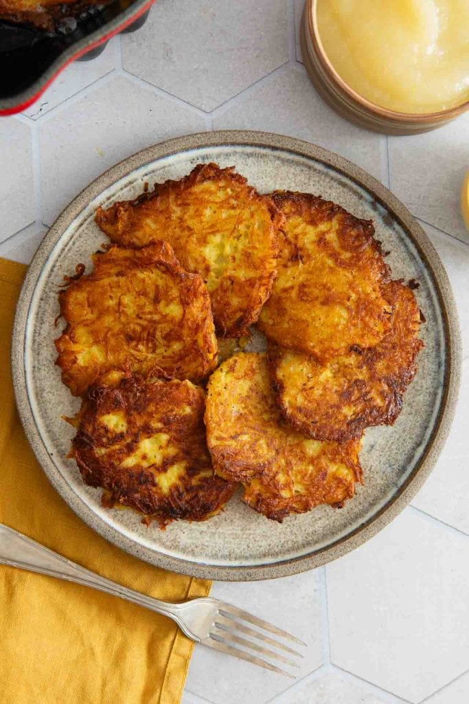 Kartoffelpuffer selber machen, wie vom Markt.